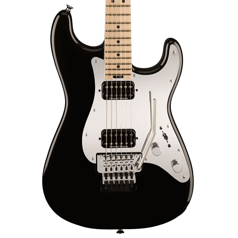 d angelico premier brighton ibm электрогитара hh t o m цвет голубой Электрогитара Charvel Pro-Mod So-Cal Style 1 HH FR M Electric Guitar - Gloss Black