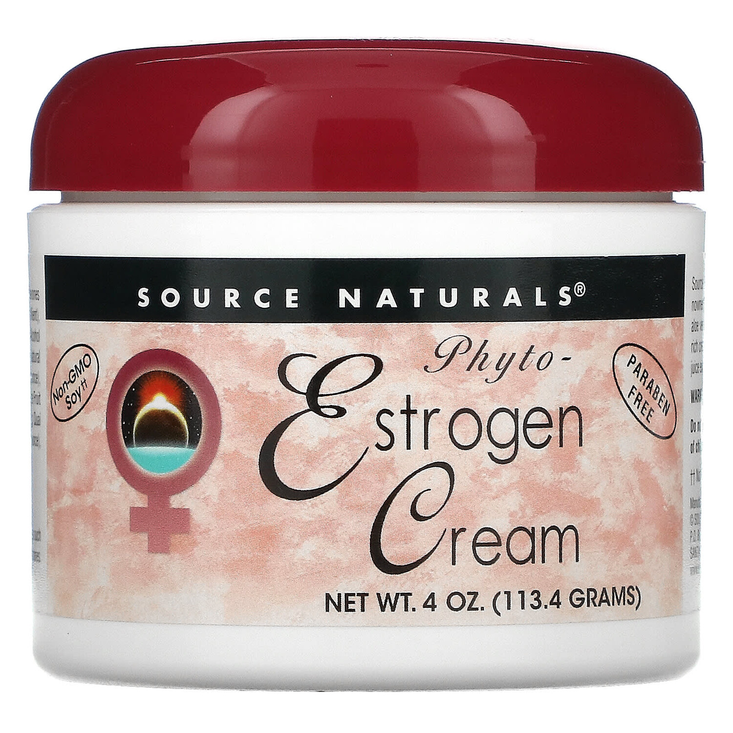 

Крем с фитоэстрогенами, 113,4 г (4 унции), Source Naturals