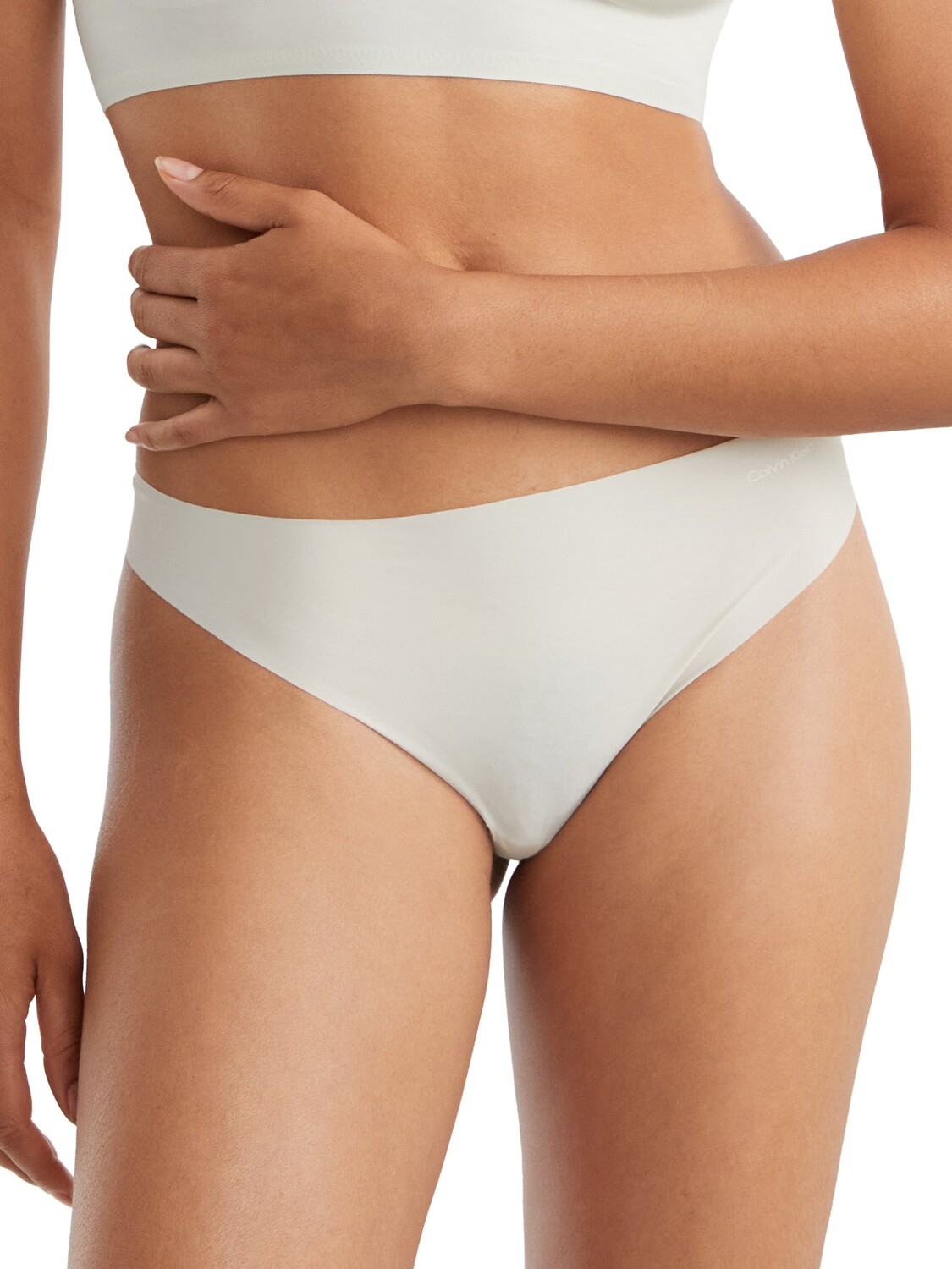 

Женские стринги-невидимки Calvin Klein, цвет Silver Birch