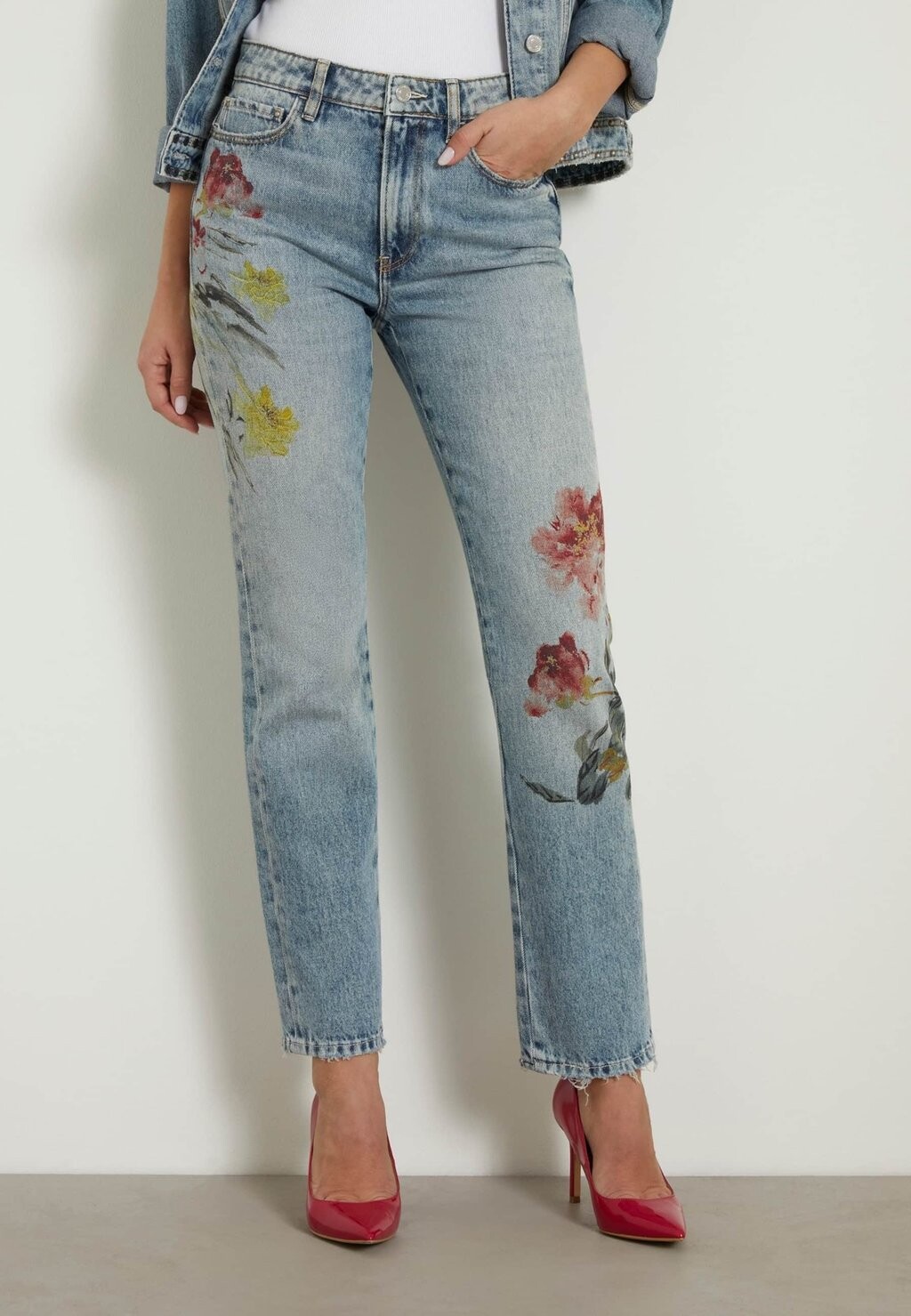 

Джинсы Tapered Fit DROIT TAILLE Guess, цвет bleu