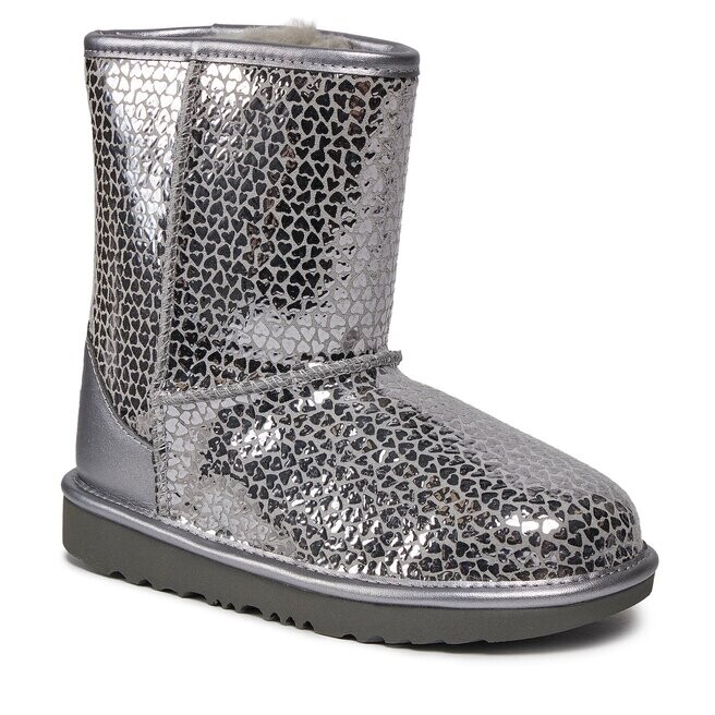 

Ботинки Ugg ClassicII Gel, серебро