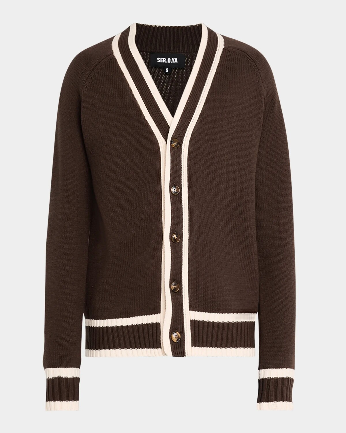 

Мужской вязаный кардиган Aiden Ser.O.Ya, цвет Ash Brown
