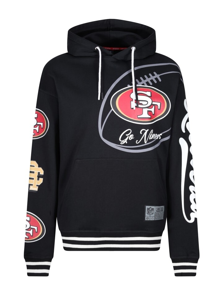

Худи Recovered NFL 49ERS Go Niner, черный