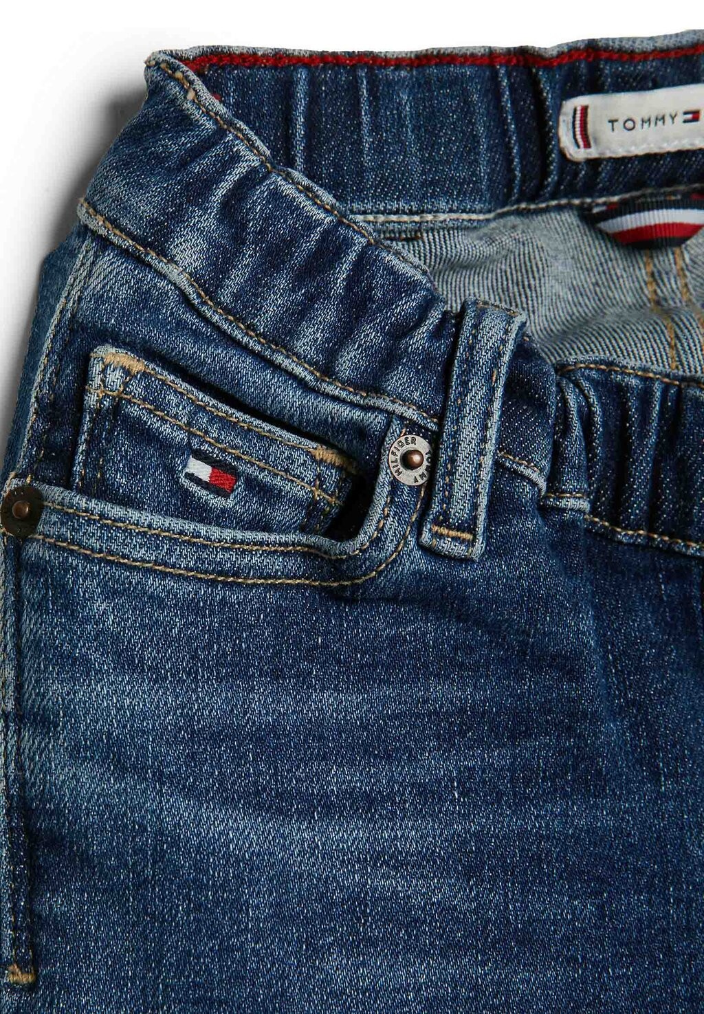 

Джинсы скинни ADAPTIVE NORA RAW Tommy Hilfiger, темно-синий