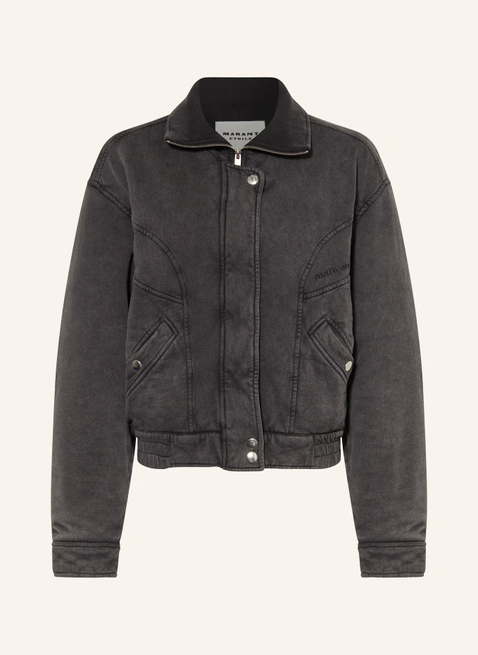 

Куртка оверсайз парвети Marant Étoile, черный