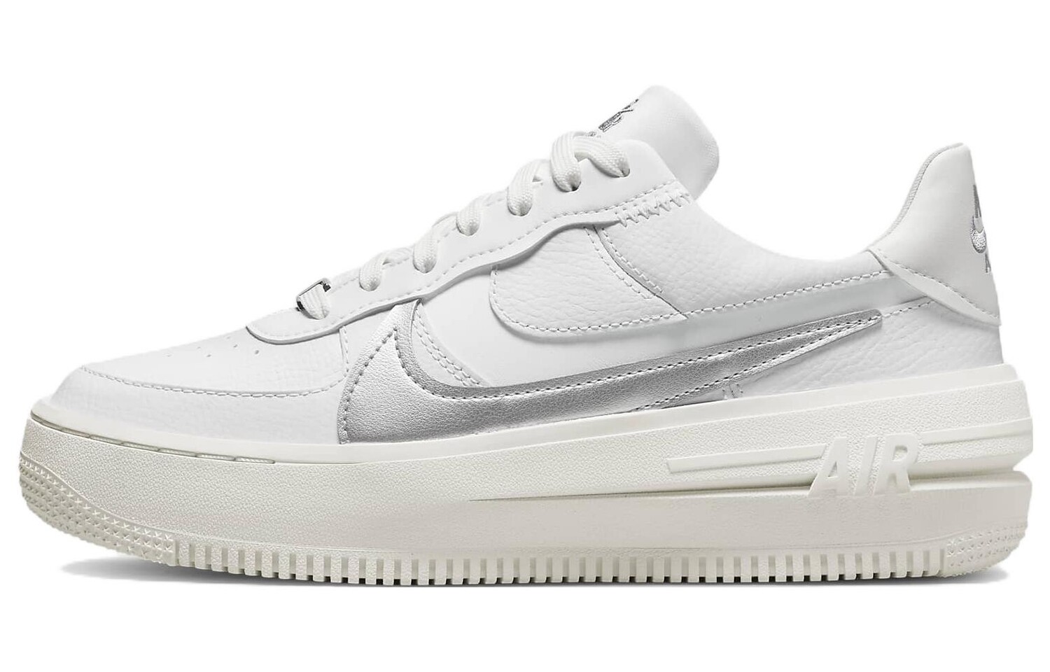 

Кроссовки женские Nike Air Force 1 PLT.AF.ORM для скейтбординга, серебристый