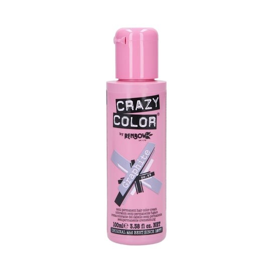 

Полуперманентная краска для волос 69 Графит, 100 мл Crazy Color