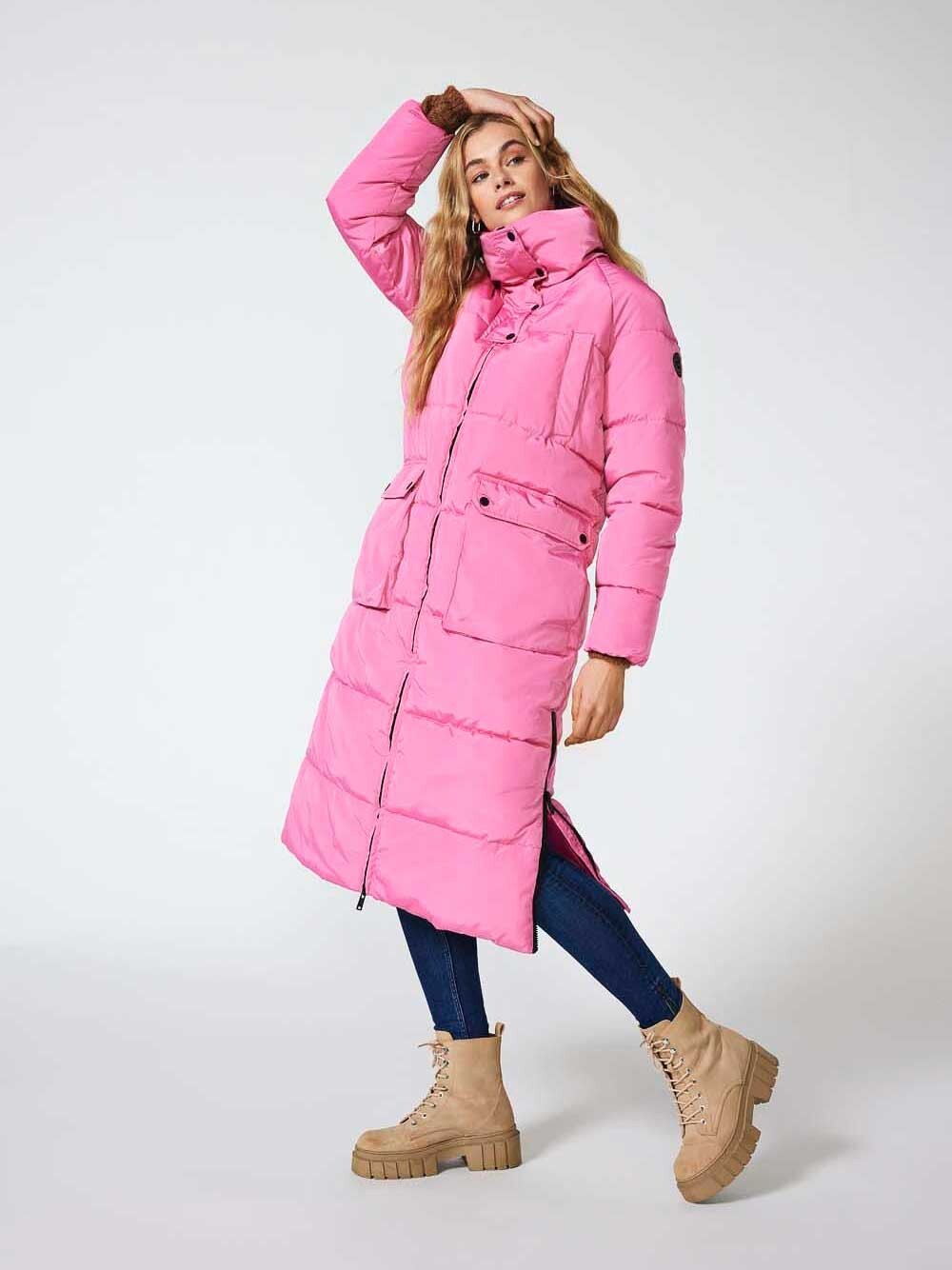 

Куртка Only ONLNORA X-LONG PUFFER CC OTW, розовый