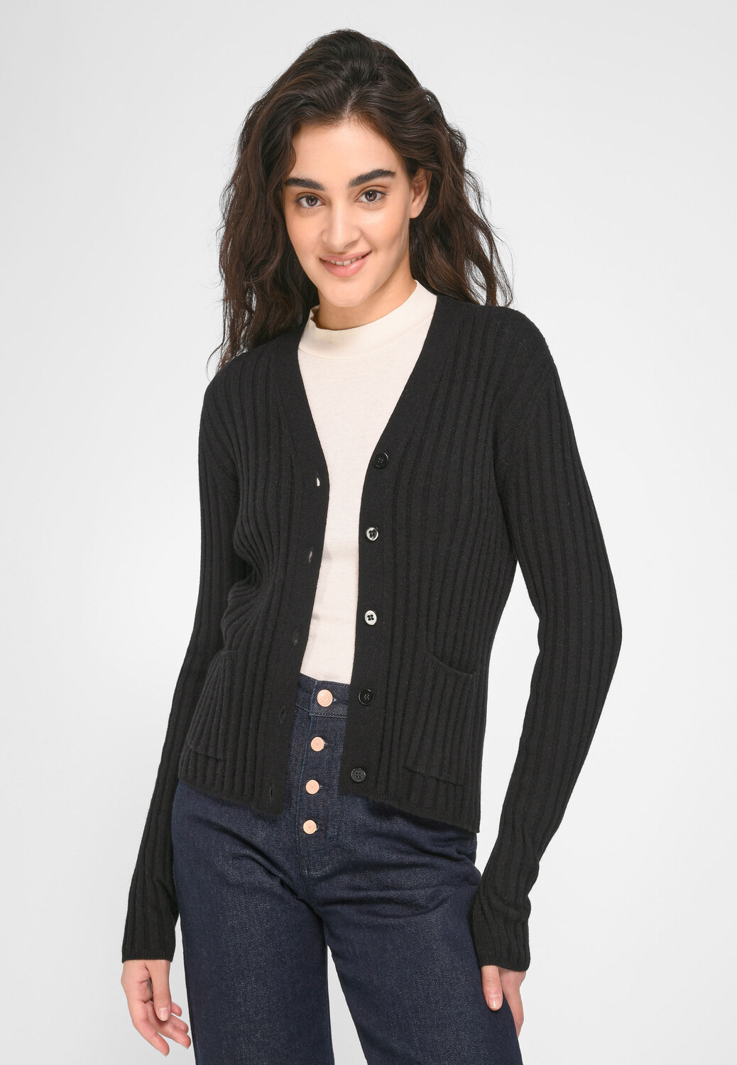 

Толстовка include Strickjacke New Wool, черный