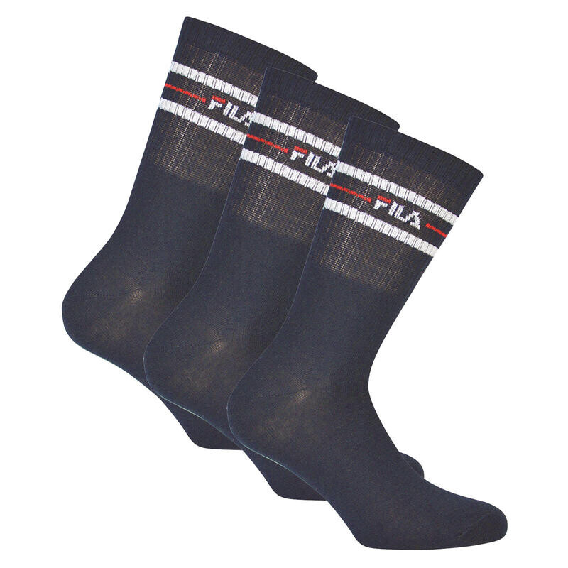 

Носки унисекс, 3 пары стрейч FILA, цвет blau