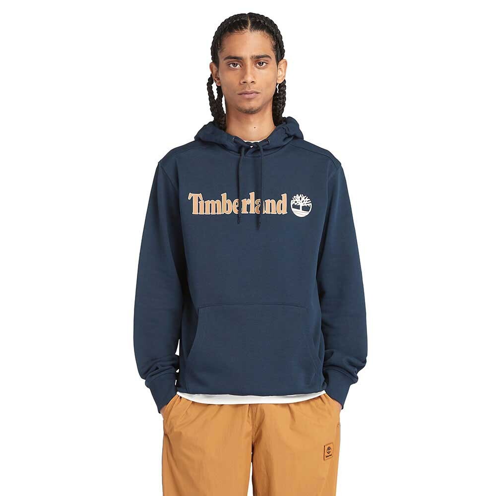 

Худи Timberland Kennebec River Linear Logo, синий, Серый