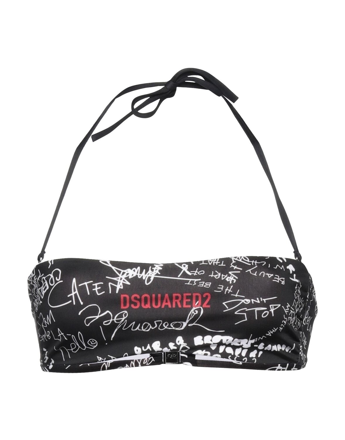 

Верх бикини Dsquared2, черный