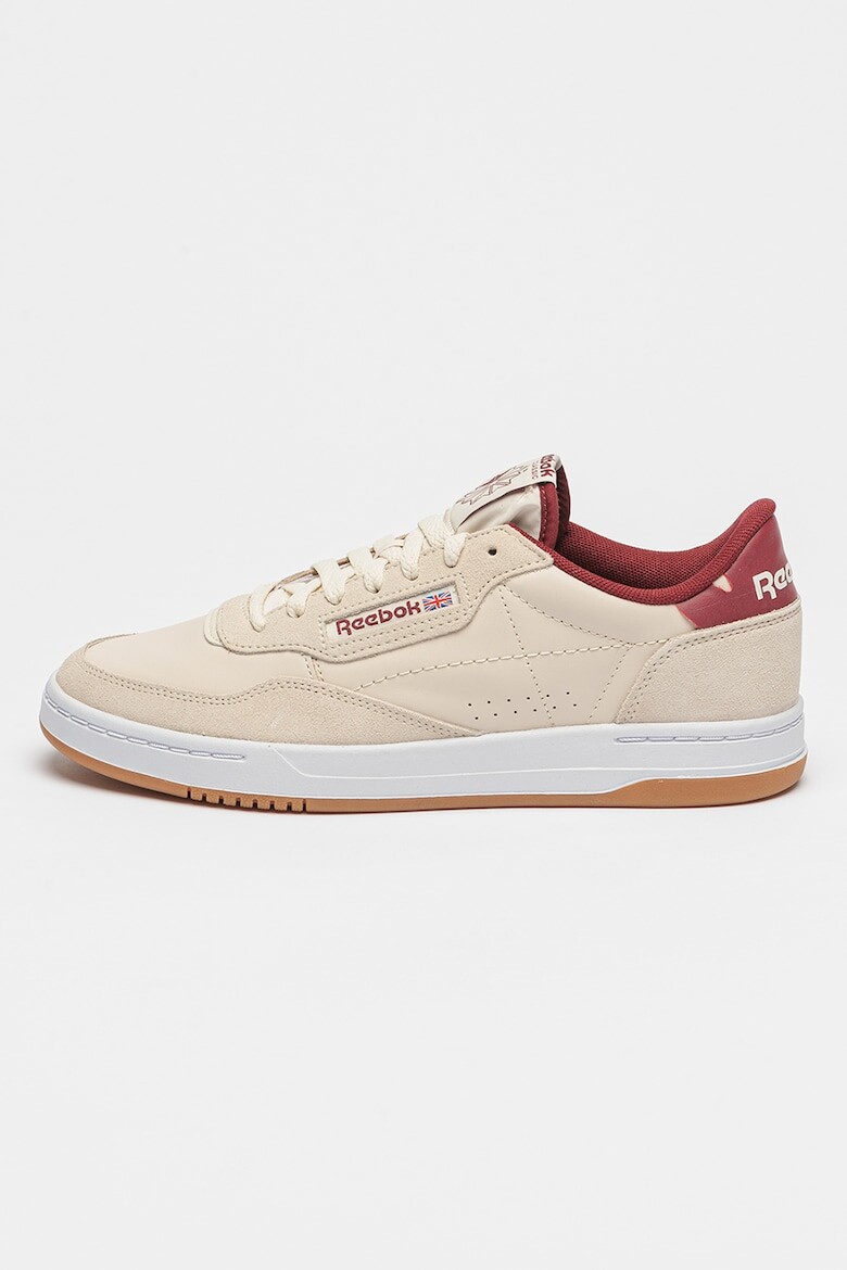 

Замшевые кроссовки Court Peak Reebok, бежевый