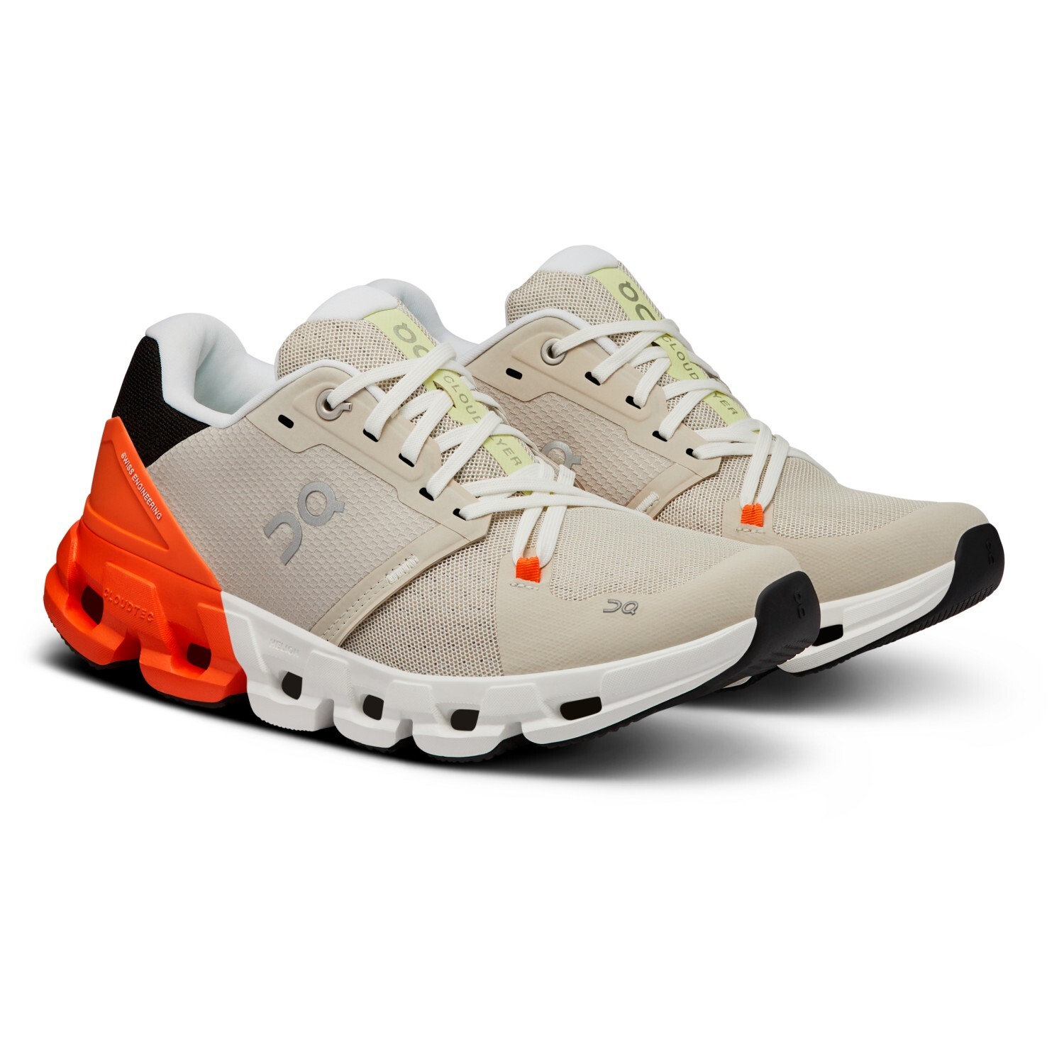 

Беговая обувь On Women's Cloudflyer 4, цвет Sand/Flame