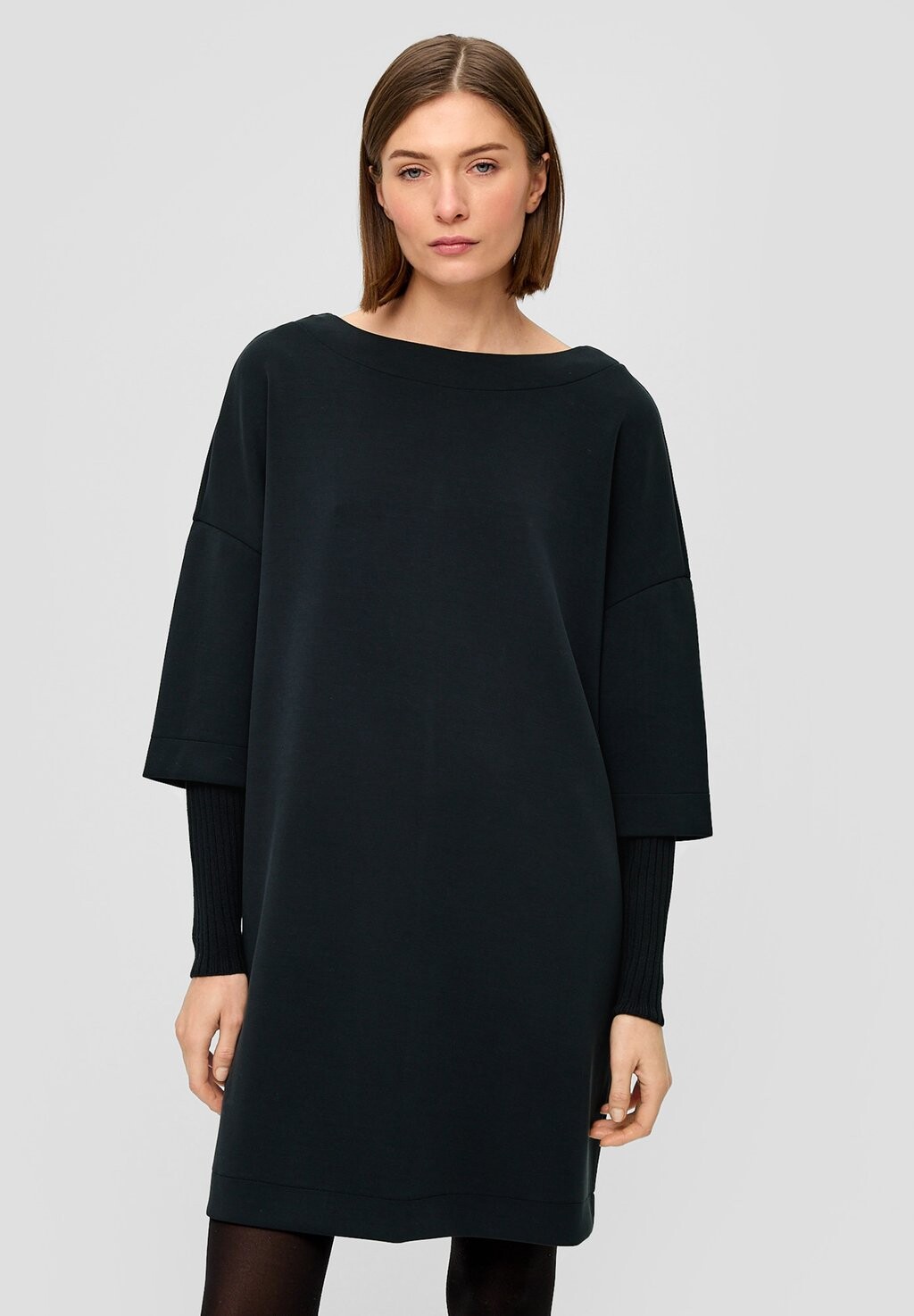 

Повседневное платье LOCKER GESCHNITTENES s.Oliver BLACK LABEL, цвет navy