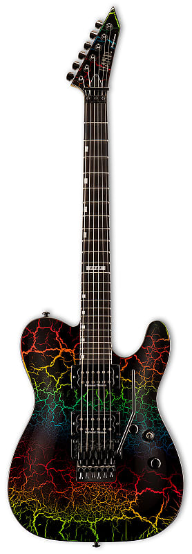 

Электрогитара ESP LTD Eclipse '87 Electric Guitar - Rainbow Crackle