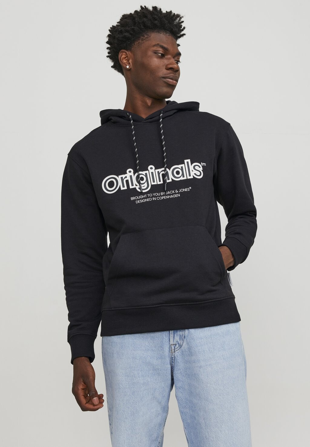 

Толстовка JORLAKEWOOD BF LN Jack & Jones, черный