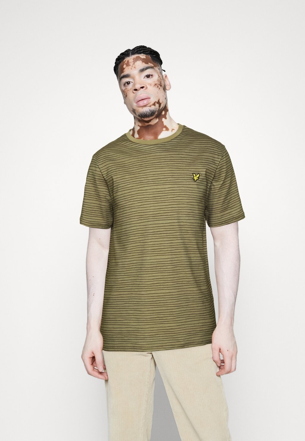 

Футболка с принтом Lyle & Scott, Коричневый
