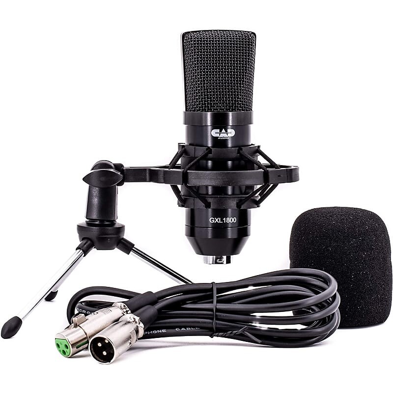 

Студийный конденсаторный микрофон CAD GXL1800 Large Diaphragm Cardioid Condenser Microphone