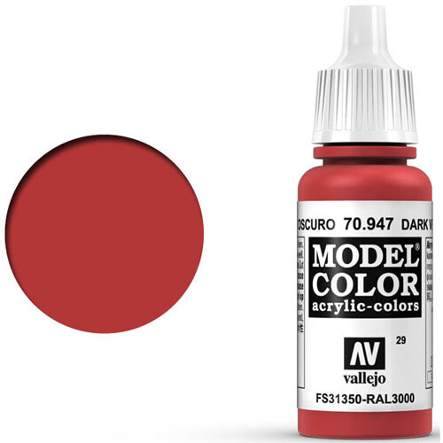 

Миниатюра Vallejo Vallejo Model Color Paint: Dark Vermilion