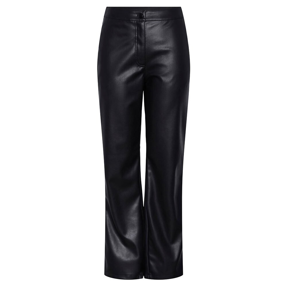 

Брюки Pieces Nicha Wide Leg Fit High Waist, черный