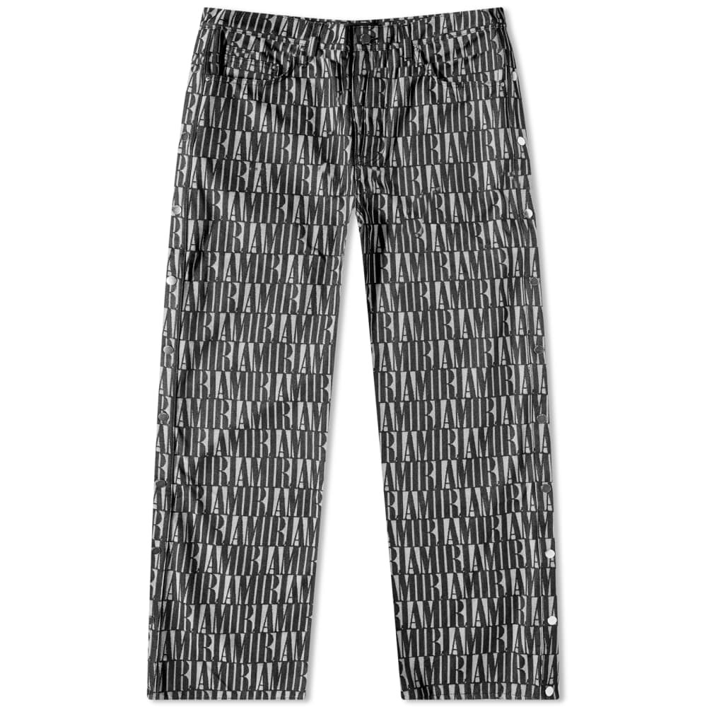 

AMIRI Жаккардовые брюки Amiri Snap Off, черный