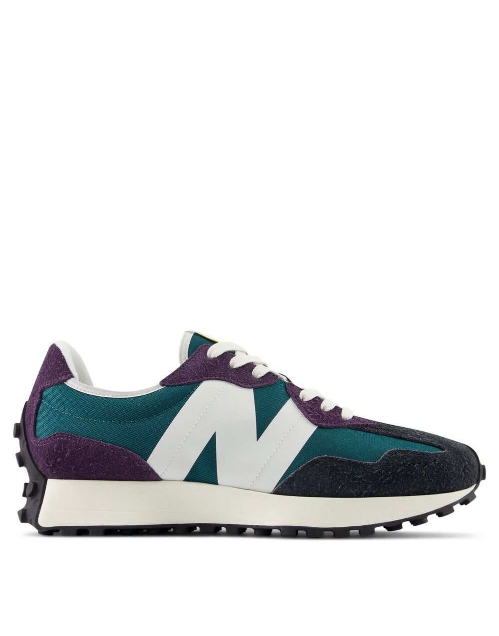 

Бело-фиолетовые кроссовки New Balance 327