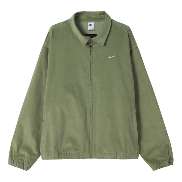 Куртка Nike Life Harrington Jacket 'Green', зеленый
