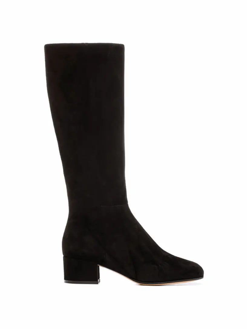 

Замшевые сапоги Gianvito Rossi, черный