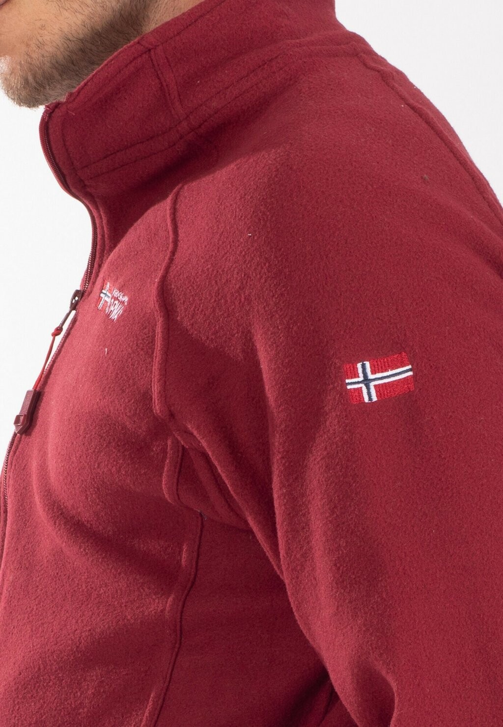 

Флисовая куртка Polaire Geo Norway, бордовый
