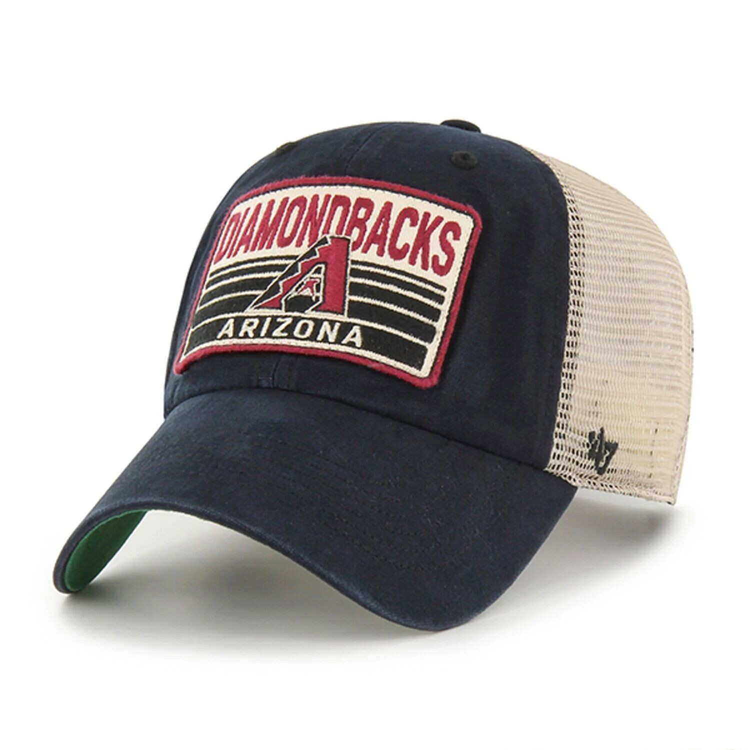 

Мужская черная кепка Arizona Diamondbacks 47 '47 Clean Up Trucker Snapback