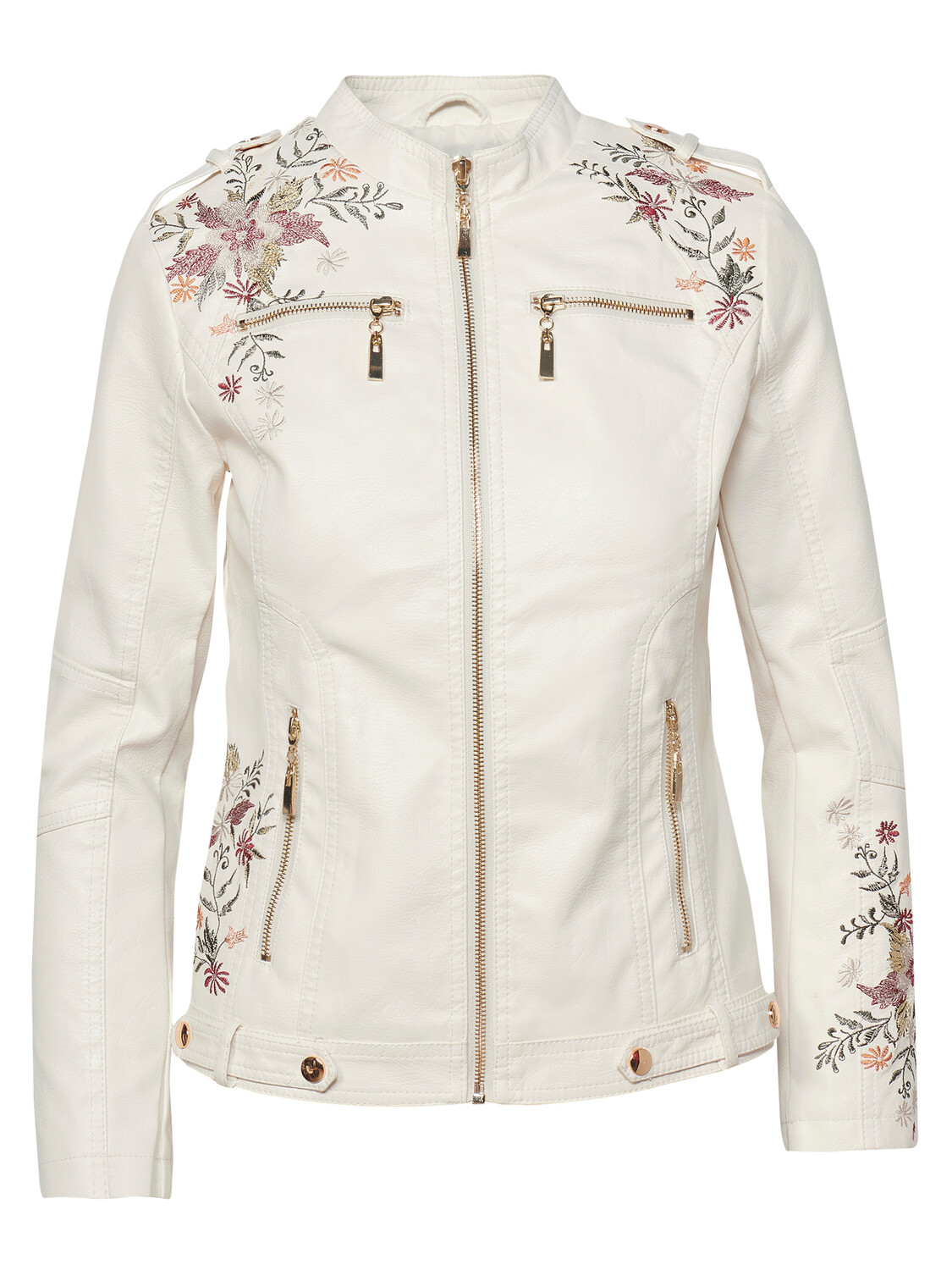 

Кожаная куртка KOROSHI Leder Effektjacke, белый