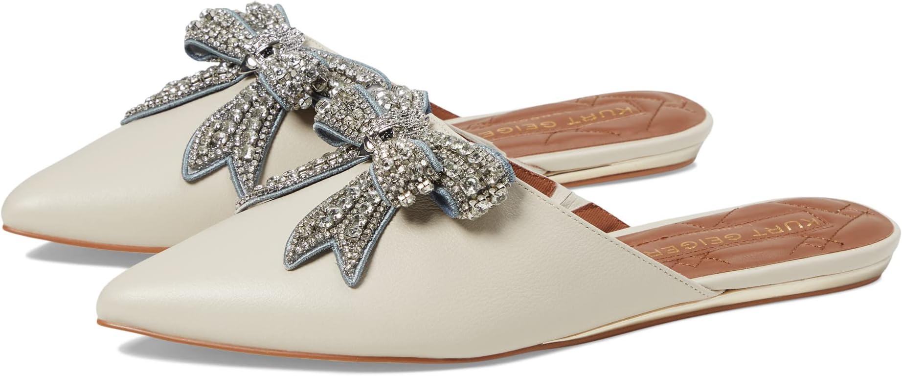 

Балетки Otter Bow Kurt Geiger London, цвет Bone