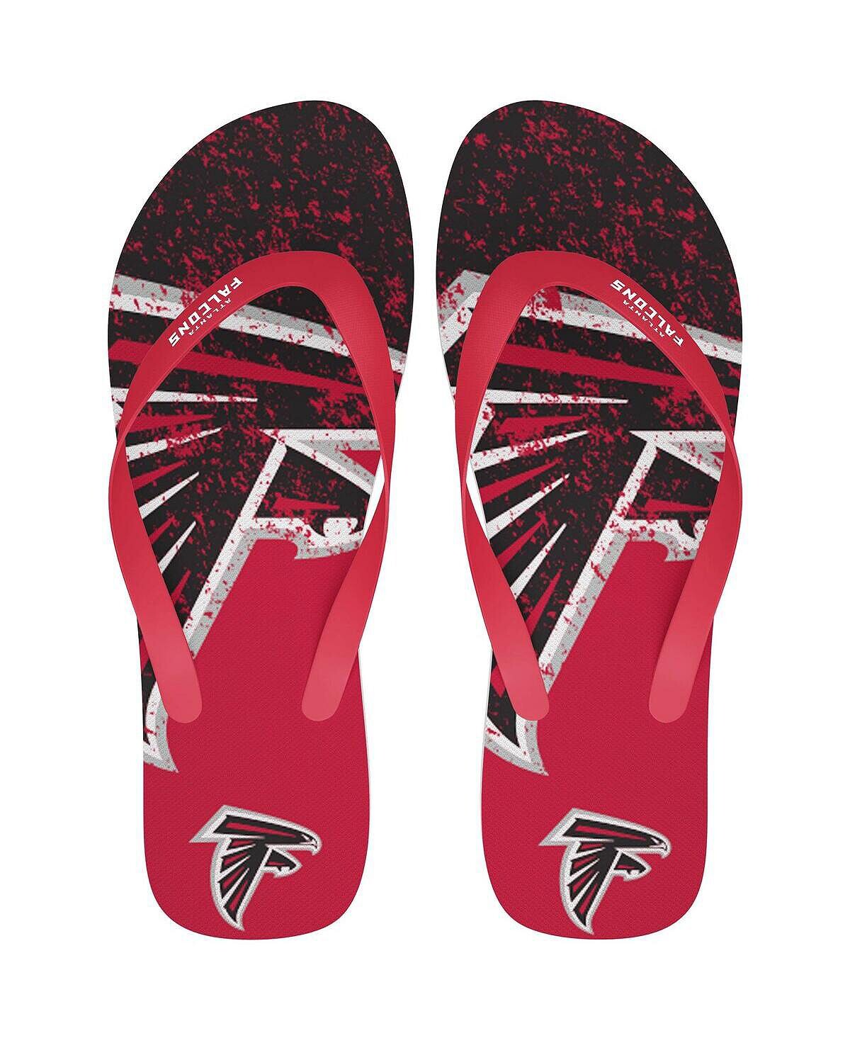 

Мужские и женские шлепанцы с большим логотипом Atlanta Falcons FOCO