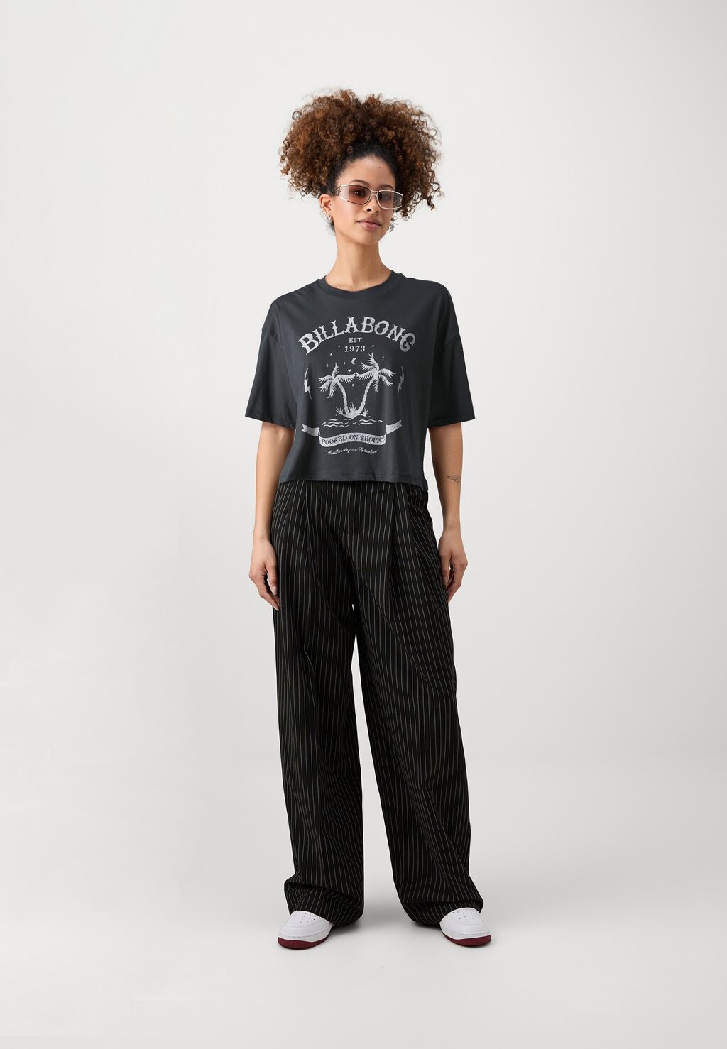 

Футболка с принтом Pacific Time Billabong, черный