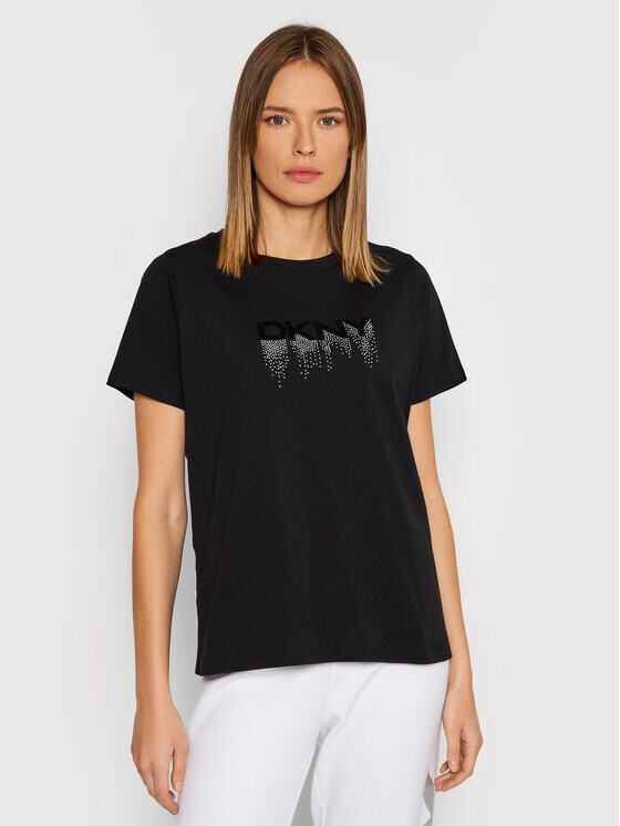 

Футболка свободного кроя Dkny Sport, черный
