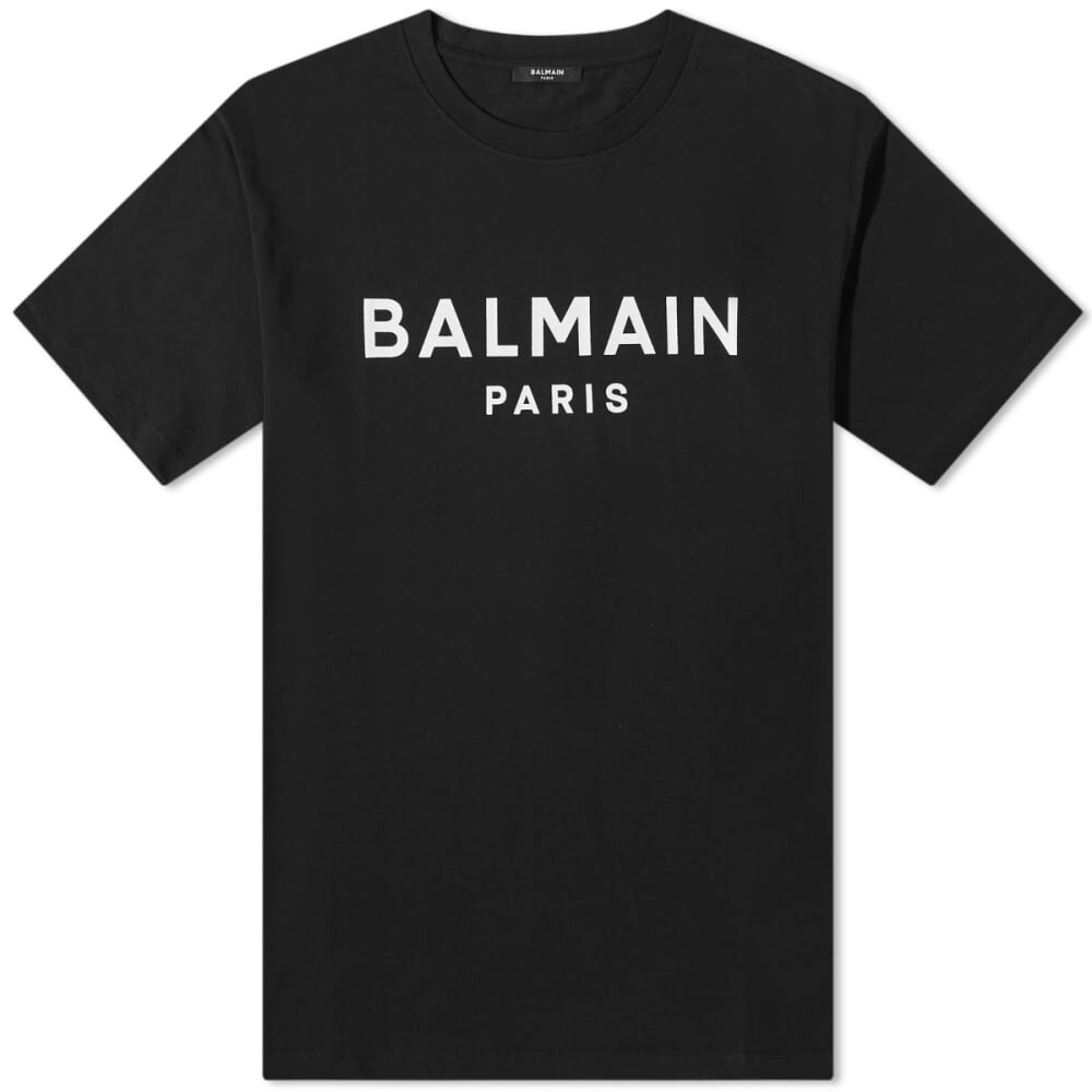 

Футболка с логотипом Balmain Paris