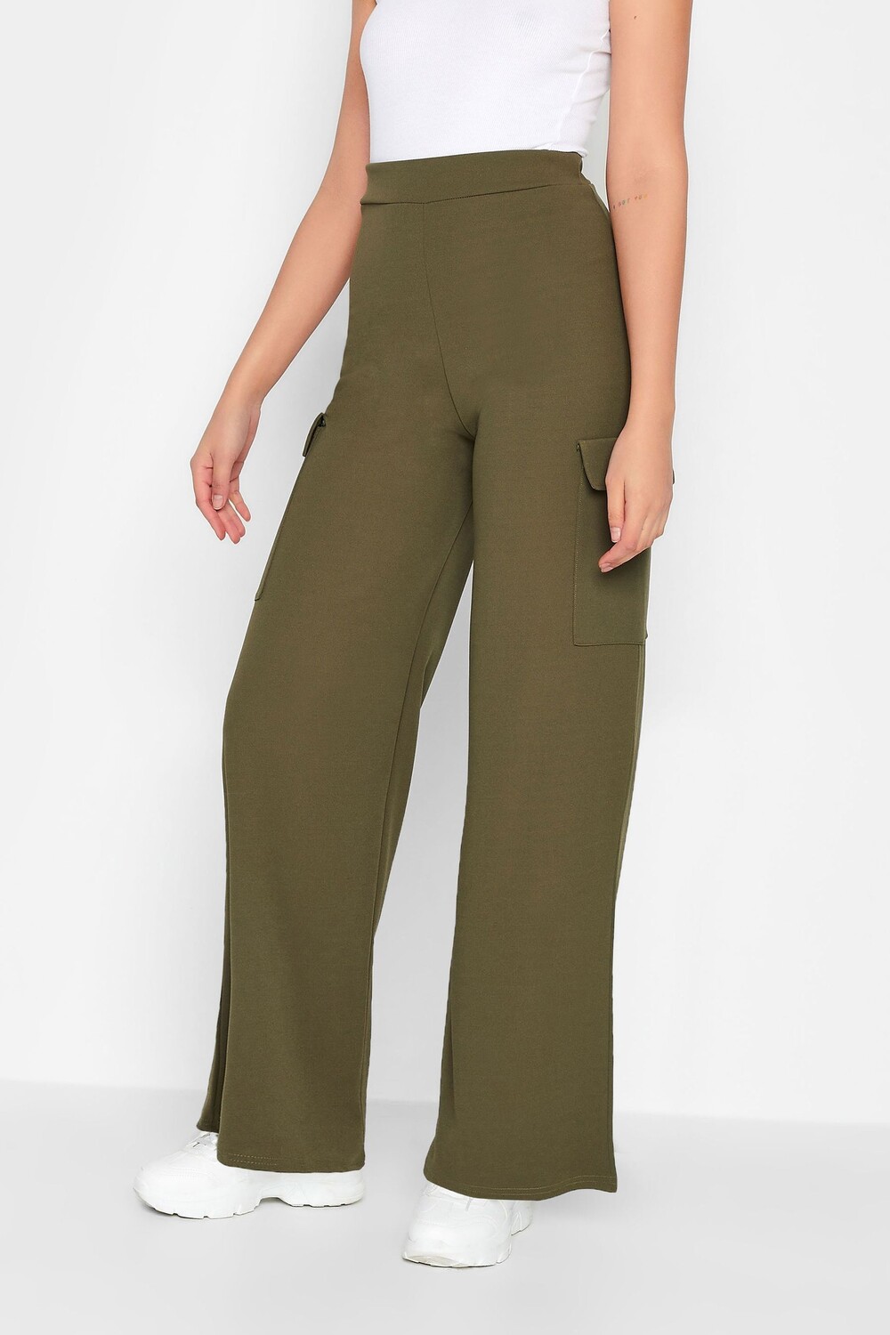

Широкие брюки-карго Long Tall Sally, зеленый