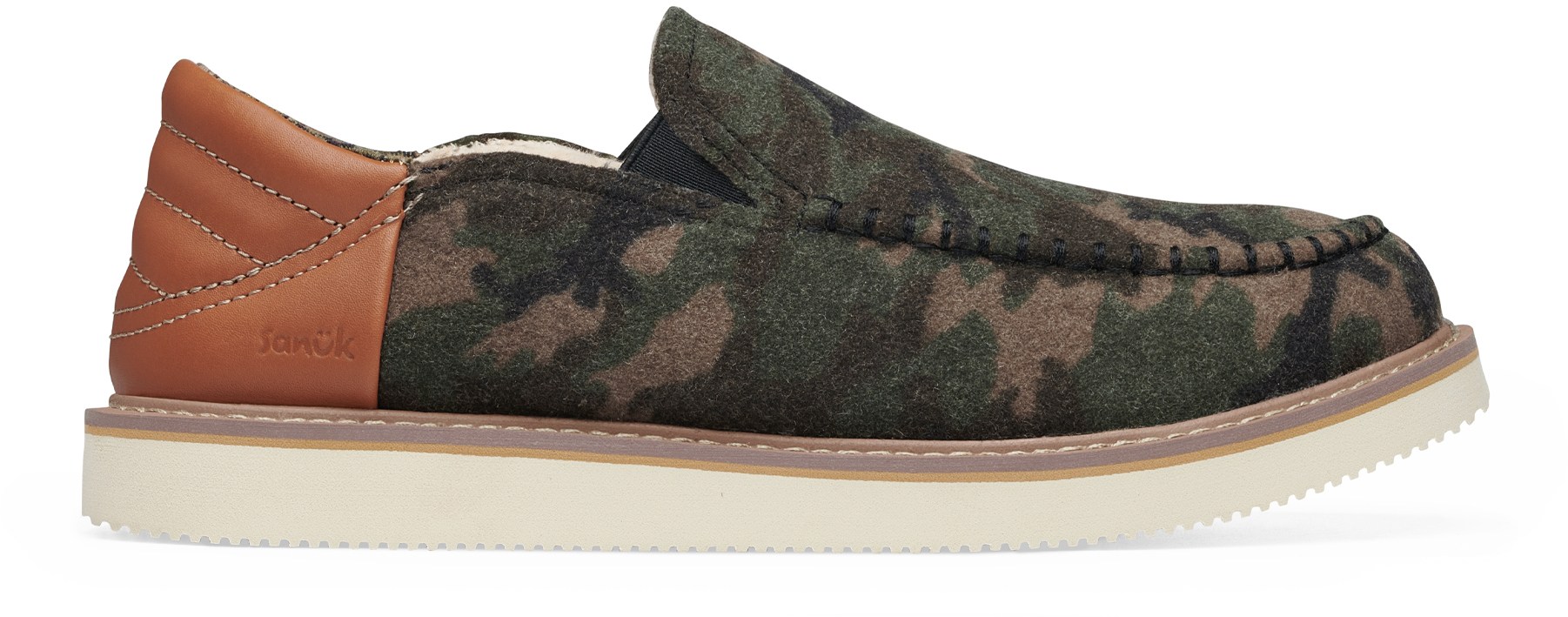 

Тапочки Cosy Vibe Low SM Camo — мужские Sanuk, зеленый