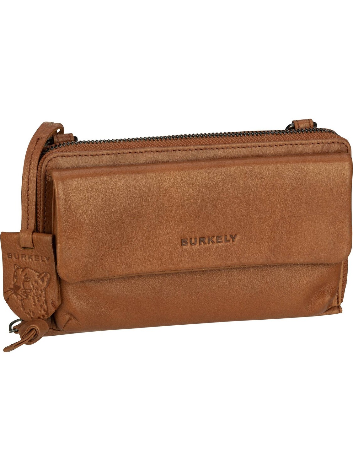 

Сумка через плечо Burkely Umhängetasche Just Jolie Phone Wallet Wide, коньячный
