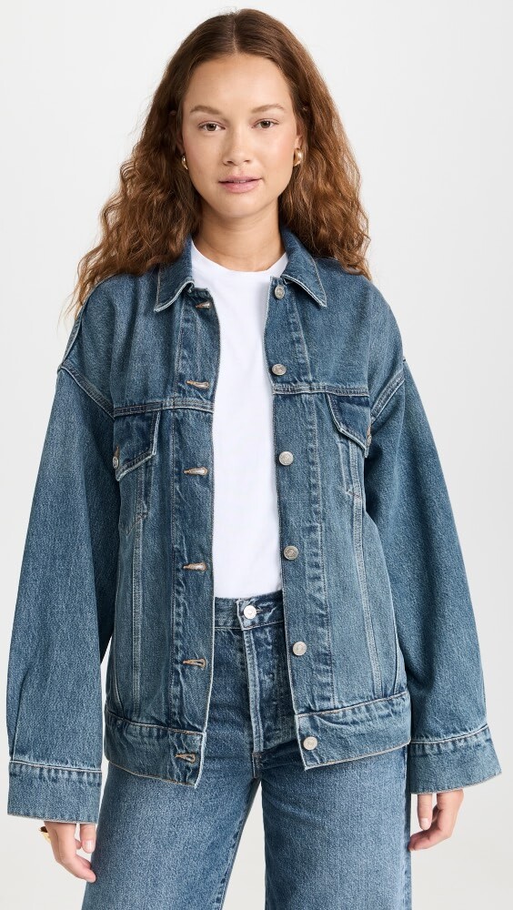 

Куртка Reformation Brooks Oversized Denim