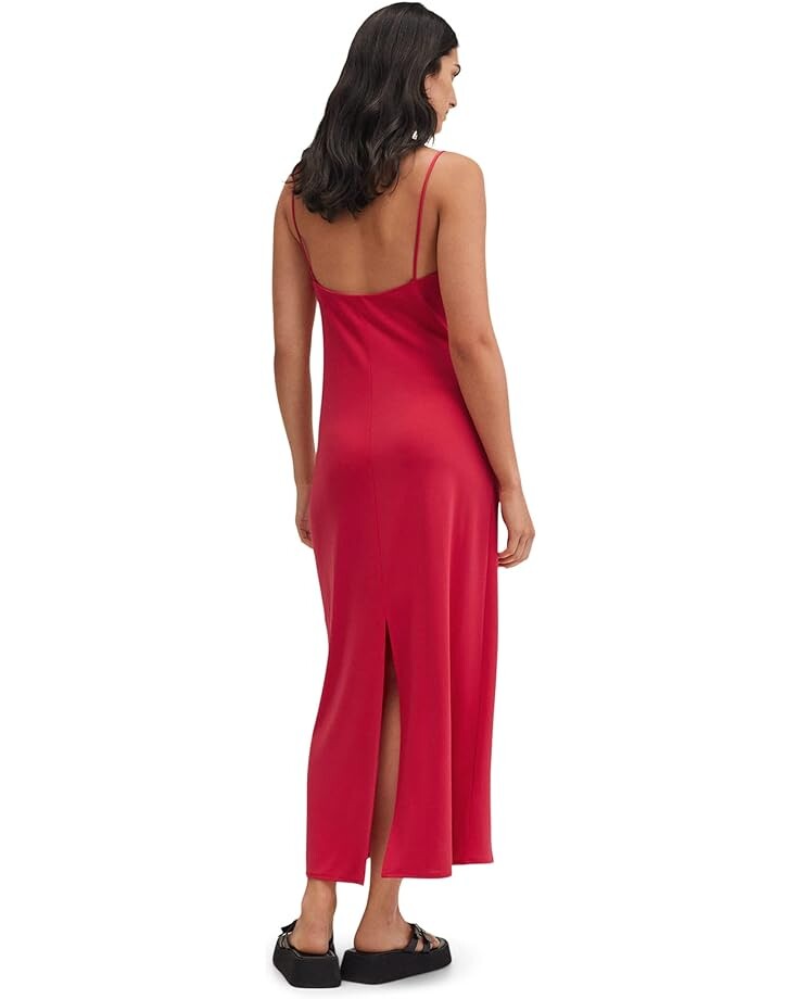 

Платье MANGO Banas Dress, цвет Bright Pink