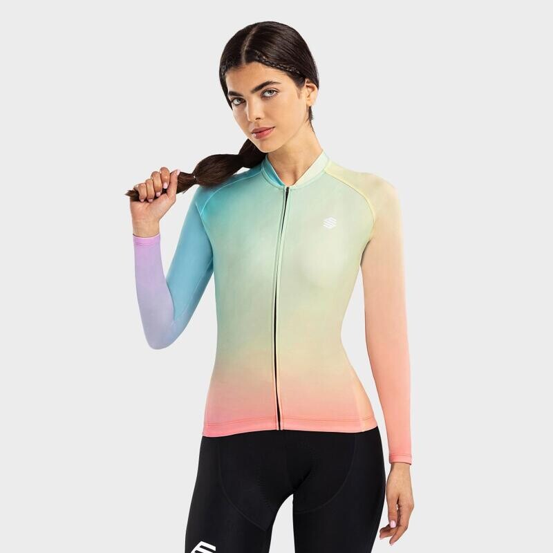

Женская велосипедная майка с длинными рукавами для M2 Madone SIROKO желтая