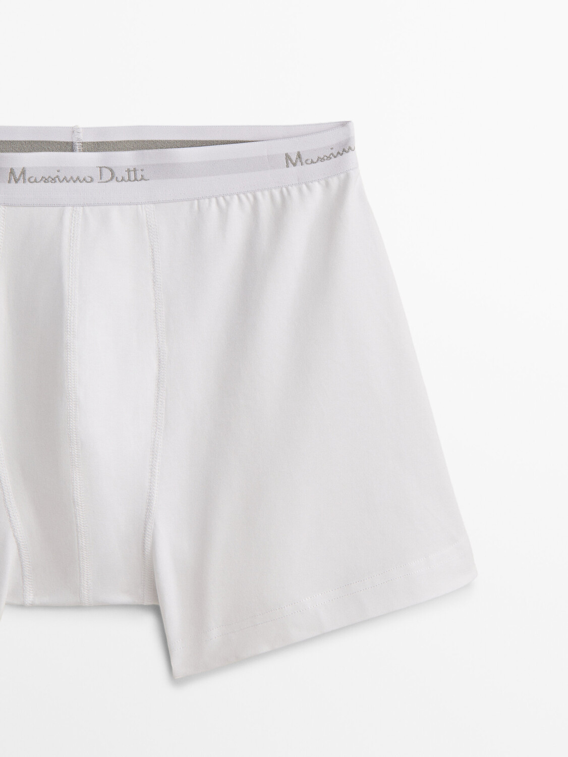 

Хлопковые шорты Massimo Dutti, белый