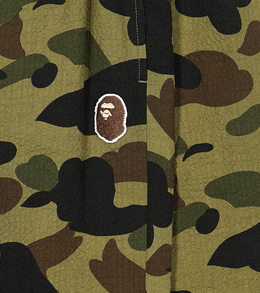 Хлопковые спортивные штаны Bape Camo® BAPE, зеленый – заказать с доставкой  из-за рубежа через онлайн-сервис «CDEK.Shopping»