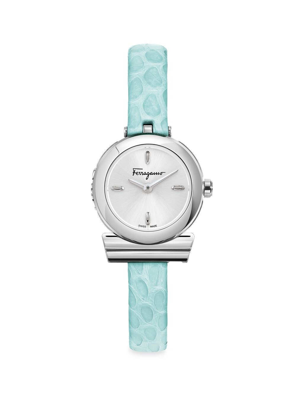 

Часы Gancino из нержавеющей стали и кожи FERRAGAMO