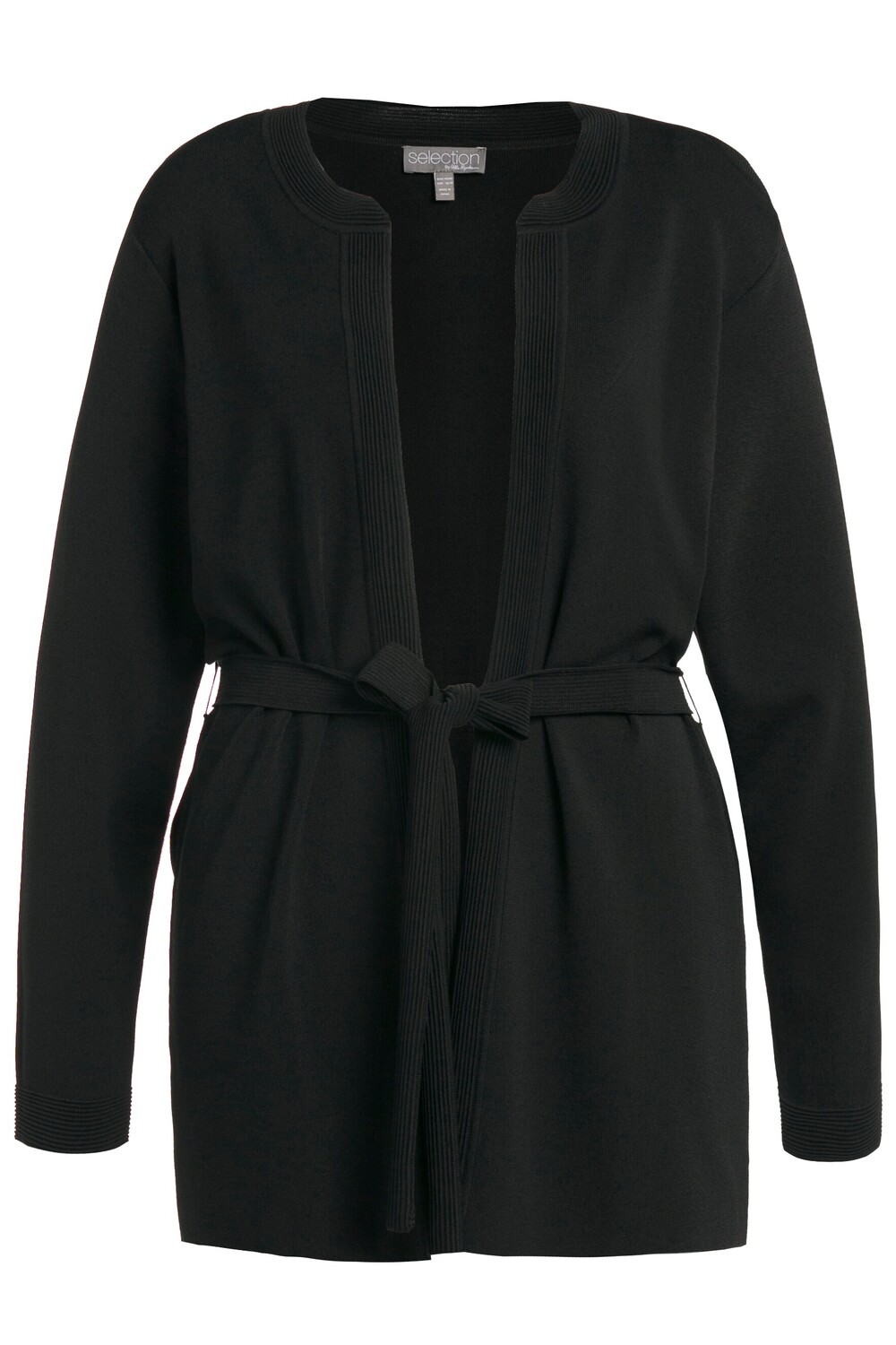 

Толстовка Ulla Popken Strickjacke, графитовый