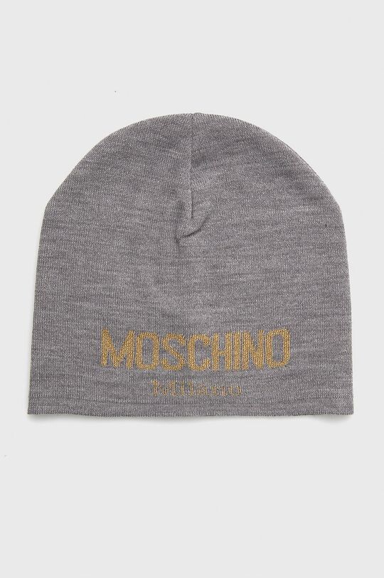 

Москино Кепка Moschino, серый