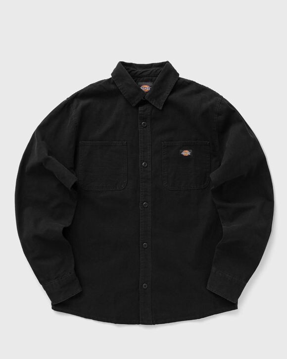 

Рубашка Dickies Duck Canvas Ls Shirt, цвет stone washed black
