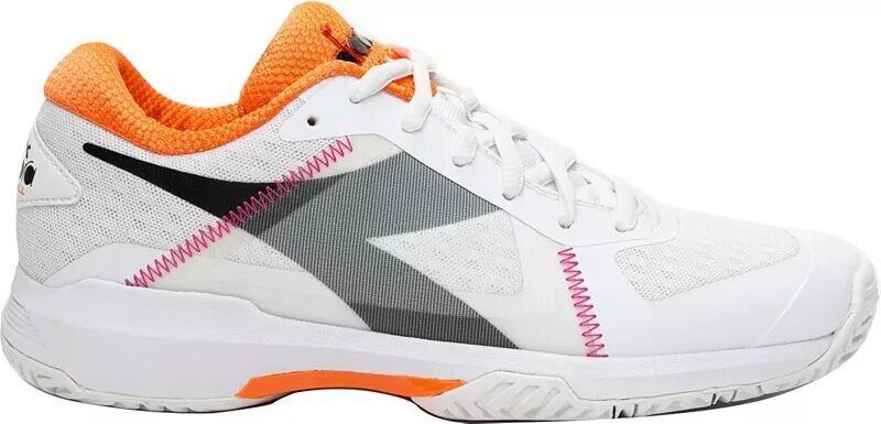 

Женские кроссовки Diadora Trofeo AG Pickleball, белый/синий